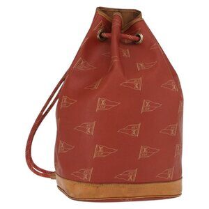 Authentic LOUIS VUITTON LV cup Saint Tropez Shoulder Bag Red M80026 LV